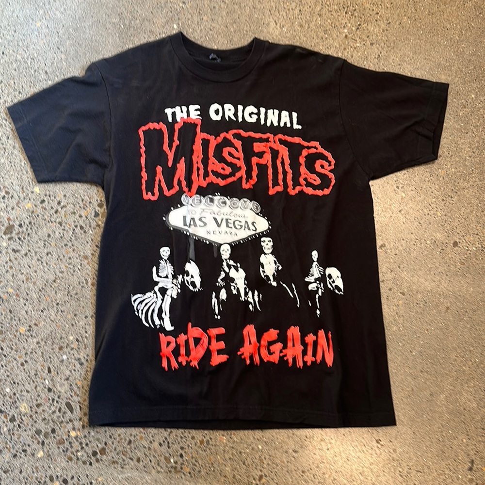 THE ORIGINAL MISFITS RIDE AGAIN CONCERT SHIRT (2019 LAS VEGAS)